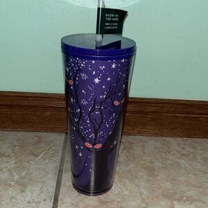 NWT Starbucks Halloween Glow in the Dark Tumbler 24 oz